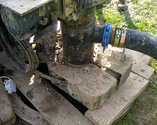 Prohloubení vrtané studny